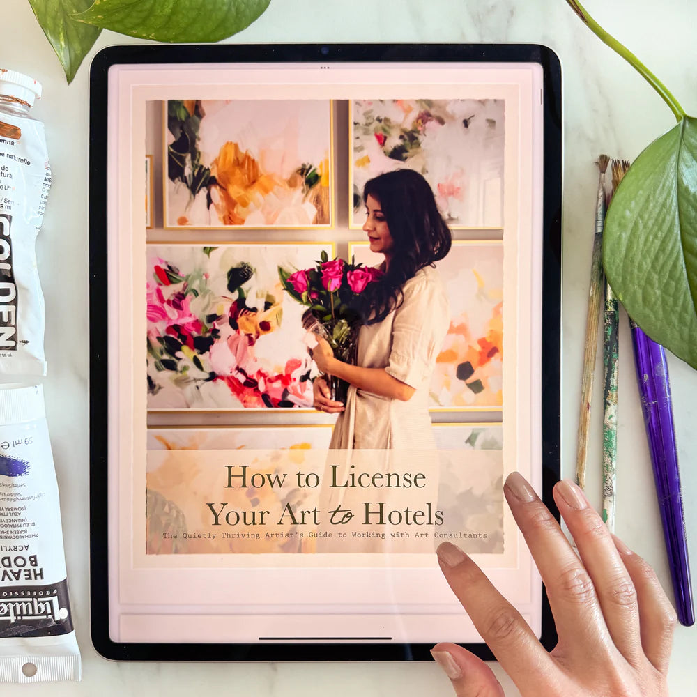 License Your Art to Hotels - Downloadable PDF Guide