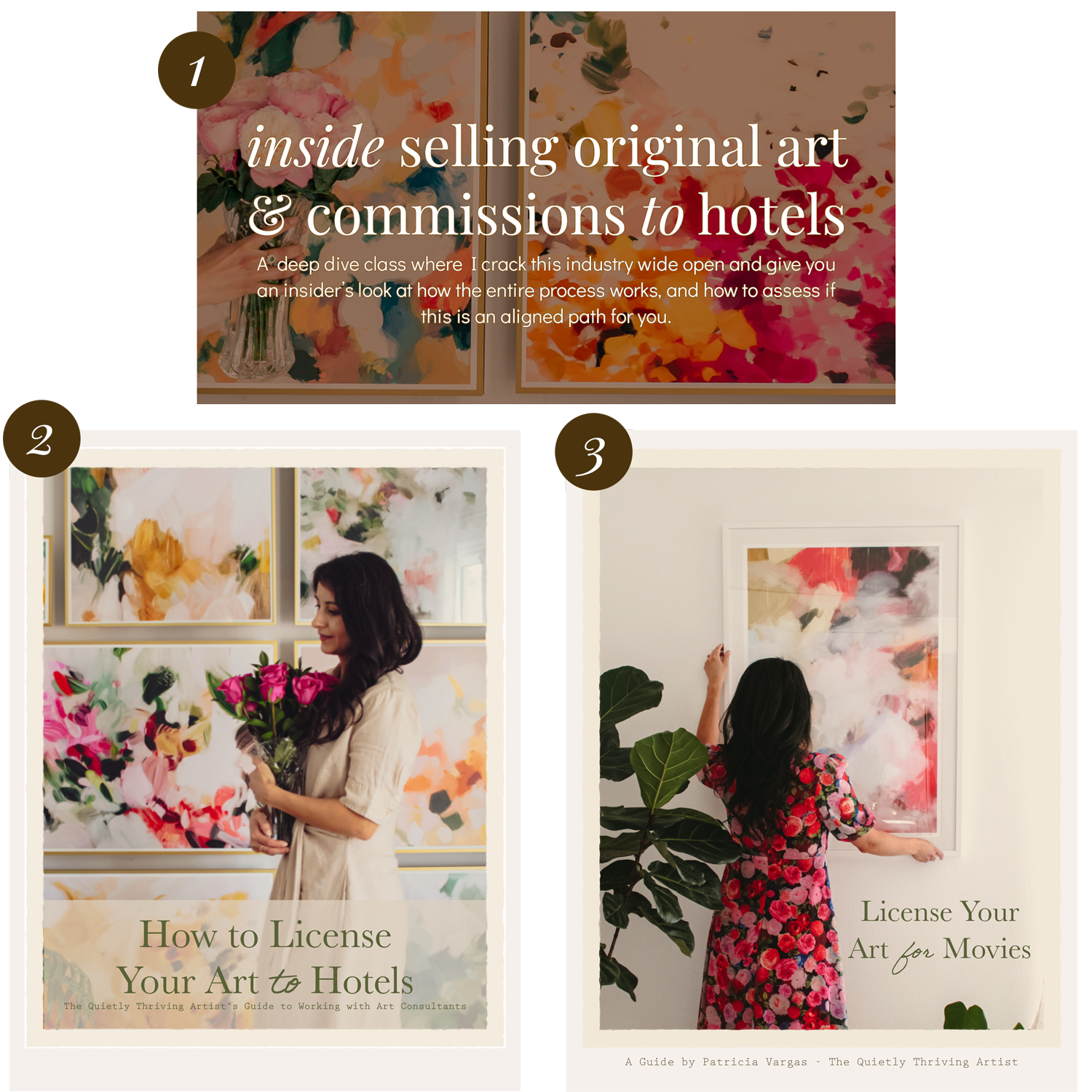 Bundle: Inside Selling Original Art to Hotels + License Your Art to Hotels + License Your Art for Movies