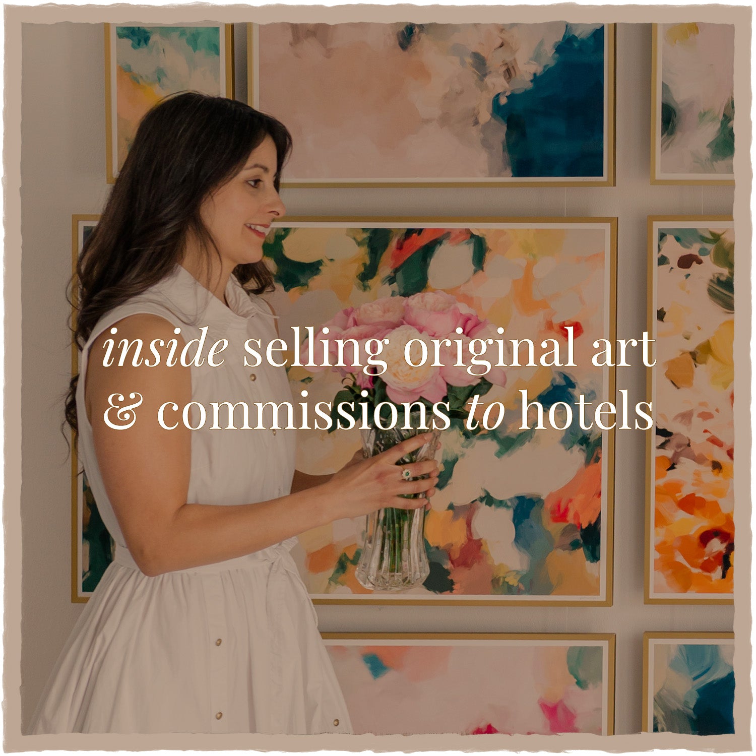 Inside Selling Original Art & Commissions to Hotels: Deep Dive Class - Pre-recorded